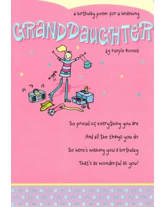 GRANDDAUGHTER 10669525 050 EVERYDAY (Pack Size: 6)