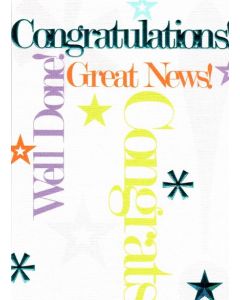 CONGRATULATIONS OPEN 050 EVERYDAY Open 10675423 050 EVERYDAY (Pack Size: 6)