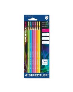 PENCILS WOPEX NEON BLISTER 6S (Pack Size: 10s)