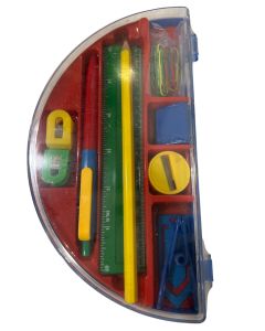 MATHS SET GEOMETRIX HALF CIRCLE (Pack Size: 10)