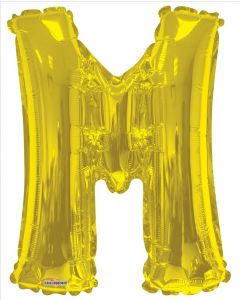 BALLOONS LETTERS 34"   - M - Gold (Pack Size: 1)