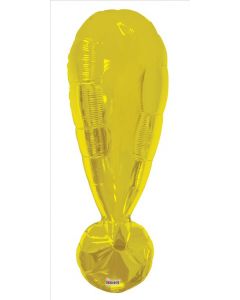BALLOONS LETTERS 34"  Symbol Balloon - ! - Gold (Pack Size: 1)