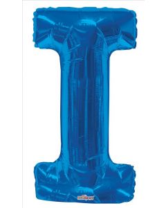 BALLOONS LETTERS 34"  Letter Balloon -  I - Blue (Pack Size: 1)