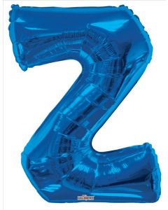 BALLOONS LETTERS 34"   -  Z - Blue (Pack Size: 1)