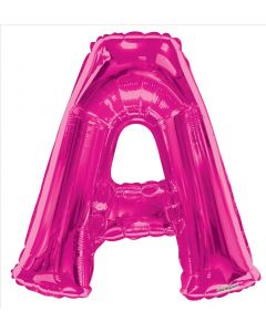 BALLOONS LETTERS 34"  Letter Balloon -  A - Pink (Pack Size: 1)
