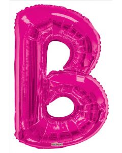 BALLOONS LETTERS 34"  Letter Balloon -  B - Pink (Pack Size: 1)
