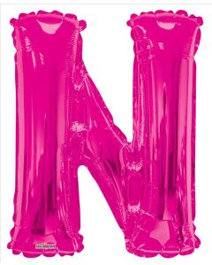 BALLOONS LETTERS 34"  Letter Balloon - N - Pink (Pack Size: 1)