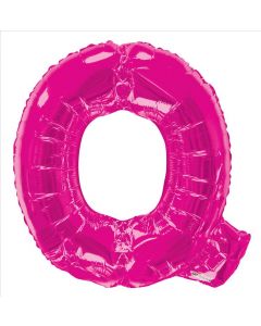 BALLOONS LETTERS 34"  Letter Balloon - Q - Pink (Pack Size: 1)