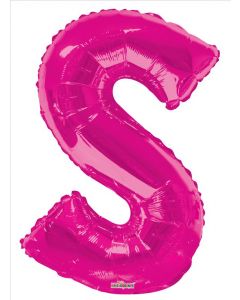 BALLOONS LETTERS 34"  Letter Balloon - S - Pink (Pack Size: 1)