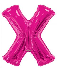 BALLOONS LETTERS 34"   - X - Pink (Pack Size: 1)
