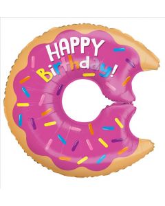 BALLOONS FOIL Birthday Donut Balloon (28 inch) (Pack Size: 1)