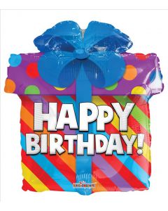 BALLOONS FOIL Birthday Present Balloon (18 inch) (Pack Size: 1)