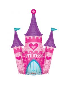 BALLOONS FOIL 36" Princess Castle Balloon Supershape Balloon (Pack Size: 1)