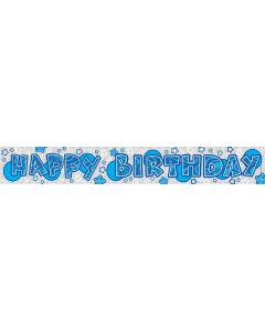 BANNERS Happy Birthday Male Banner (Pack Size: 12)