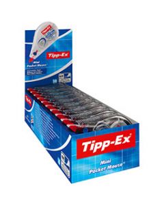 CORRECTION TIPP-EX MINI POCKET MOUSE, 5MM X 5M IN CDU (Pack Size: 10)
