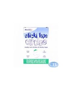 TAPE DISCS CIRCLES 120 PIECES BOSTIK (Pack Size: 12)