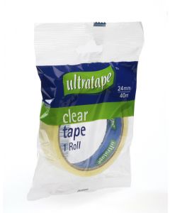 TAPE 24mm X 40m CLEAR ULTRATAPE BAG (Pack Size: 36)