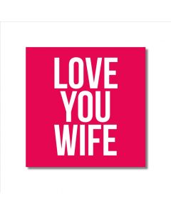 WIFE LOVE YOU WIFE PHV-4 POSH 075 EVERYDAY (Pack Size: 6)