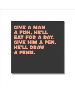 OPEN GIVE A MAN PR04 PROVERBIALS 075 EVERYDAY (Pack Size: 6)