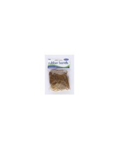 RUBBERBANDS NATURAL 50grm HANG PACK (Pack Size: 12)