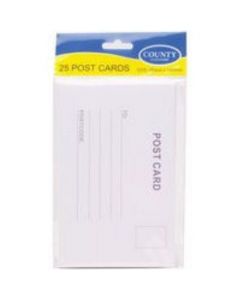 POSTCARDS 25's HANGPACK COUNTY (Pack Size: 12)