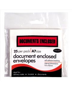 DOCUMENT ENCLOSED ENVELOPE 25s (Pack Size: 12)