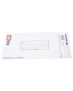 MAILBAG SMALL POLYTHENE 160mm X 230mm COUNTY (Pack Size: 25)