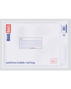 MAILBAG EX-LARGE PADDED POLY BUBBLE 350mm X 470mm COUNTY (Pack Size: 5)