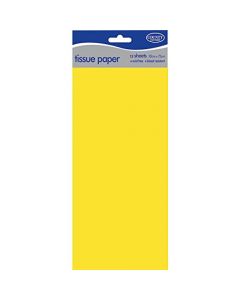 TISSUE PAPER YELLOW 10 SHEETS (Pack Size: 12)