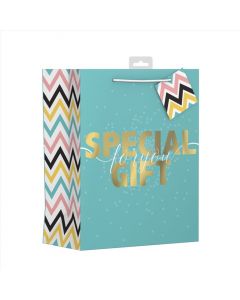 GIFTBAG SPECIAL GIFT TEXT LARGE EVERYDAY (Pack Size: 6)