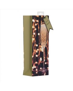 GIFTBAG BOTTLE CHAMP FLUTE BOTTLE EVERYDAY (Pack Size: 6)