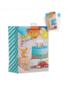 GIFTBAG PHOTOGRAPHIC DINOSAUR LARGE EVERYDAY (Pack Size: 6)
