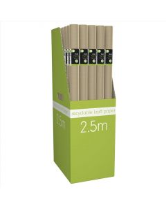 ROLLWRAP KRAFT 2.5M X 69CM EVERYDAY (Pack Size: 36)