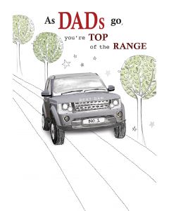 Range Rover F/D Joie De Vivre 230*160 - NN NN FATHERS DAY (Pack Size: 3)