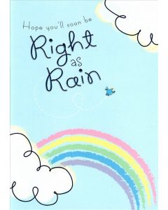 GET WELL RIGHT AS RAIN 10662083 50 EVERYDAY 10662083 050 EVERYDAY (Pack Size: 6)