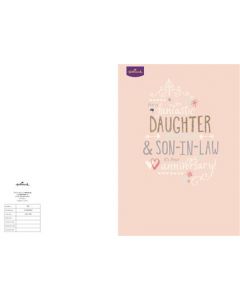 ANNIV DAUGHTER N SON IN LAW 90 11224587 Open 090 EVERYDAY (Pack Size: 6)