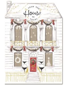 HOUSE TO HOUSE OPN 075 25450544 A Sprinkling of Tradition 075 CHRISTMAS (Pack Size: 6)