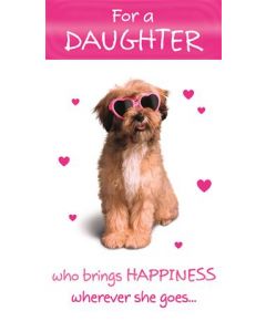 DAUGHTER OPN 075 25451174 Hallmark 075 EVERYDAY (Pack Size: 6)