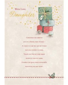 DAUGHTER OPN 075 25451719 Parchment 075 CHRISTMAS (Pack Size: 6)