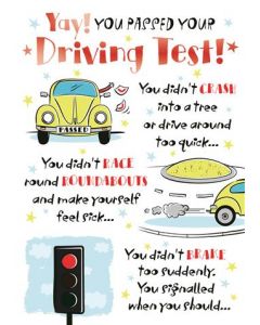 DRIVING TEST CONGRATS OPN 050 25452556 Marmalade 050 EVERYDAY (Pack Size: 6)