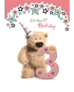 3RD BIRTHDAY FEMALE 050 25454292 Wellibobs N/A EVERYDAY (Pack Size: 6)