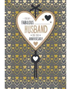 ANNIVERSARY HUSBAND 125 25468014 Hallmark 125 EVERYDAY (Pack Size: 6)