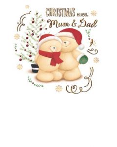 MUM & DAD OPN 075 25474754 Forever Friends 075 CHRISTMAS (Pack Size: 6)