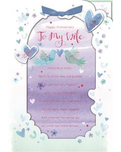 ANNIVERSARY WIFE 300 25478803 300 EVERYDAY (Pack Size: 6)