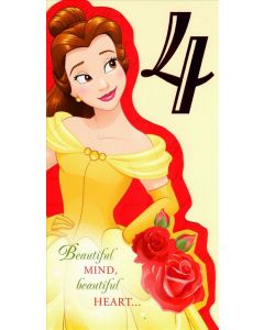 4TH BIRTHDAY FEM 075 25482160 Disney 075 EVERYDAY (Pack Size: 6)
