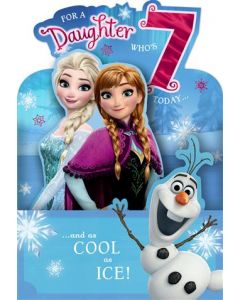 7TH BIRTHDAY DAUGHTER 125 25482257 Disney 125 EVERYDAY (Pack Size: 6)