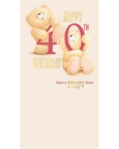 40TH BIRTHDAY FEMALE 050 25482713 Forever Friends 050 EVERYDAY (Pack Size: 6)