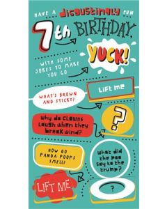 7TH BIRTHDAY MAE 050 25483077 Mad As Cheese 050 EVERYDAY (Pack Size: 6)