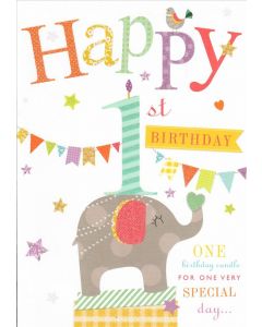 1ST BIRTHDAY OPN 075 25483425 075 EVERYDAY (Pack Size: 6)