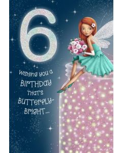 6TH BIRTHDAY FEM 050 25484326 050 EVERYDAY (Pack Size: 6)